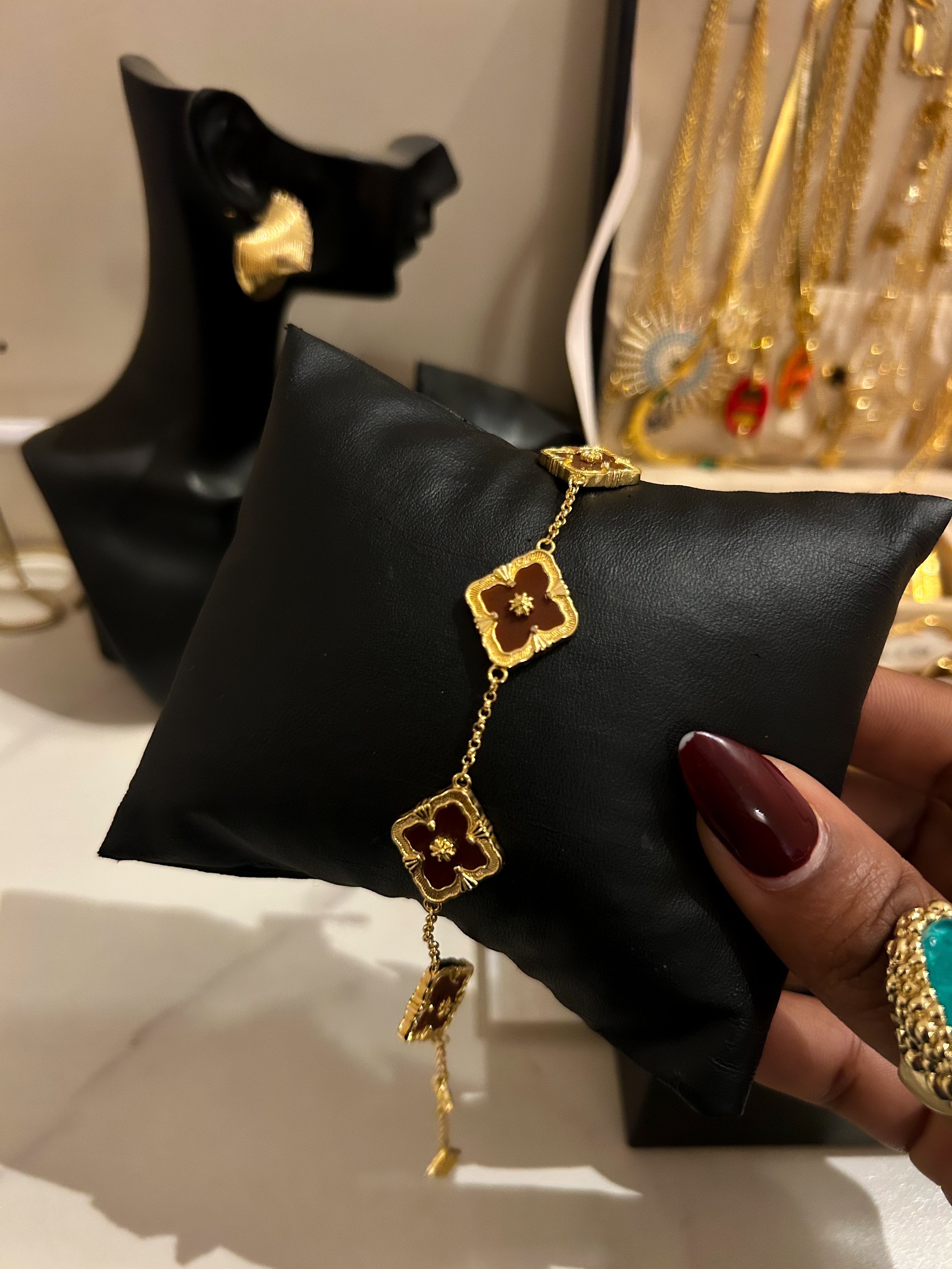 Bracelet trèfle