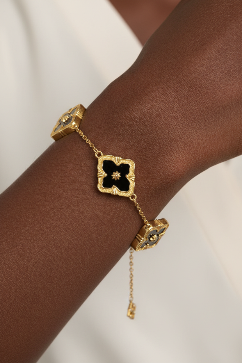 Bracelet trèfle