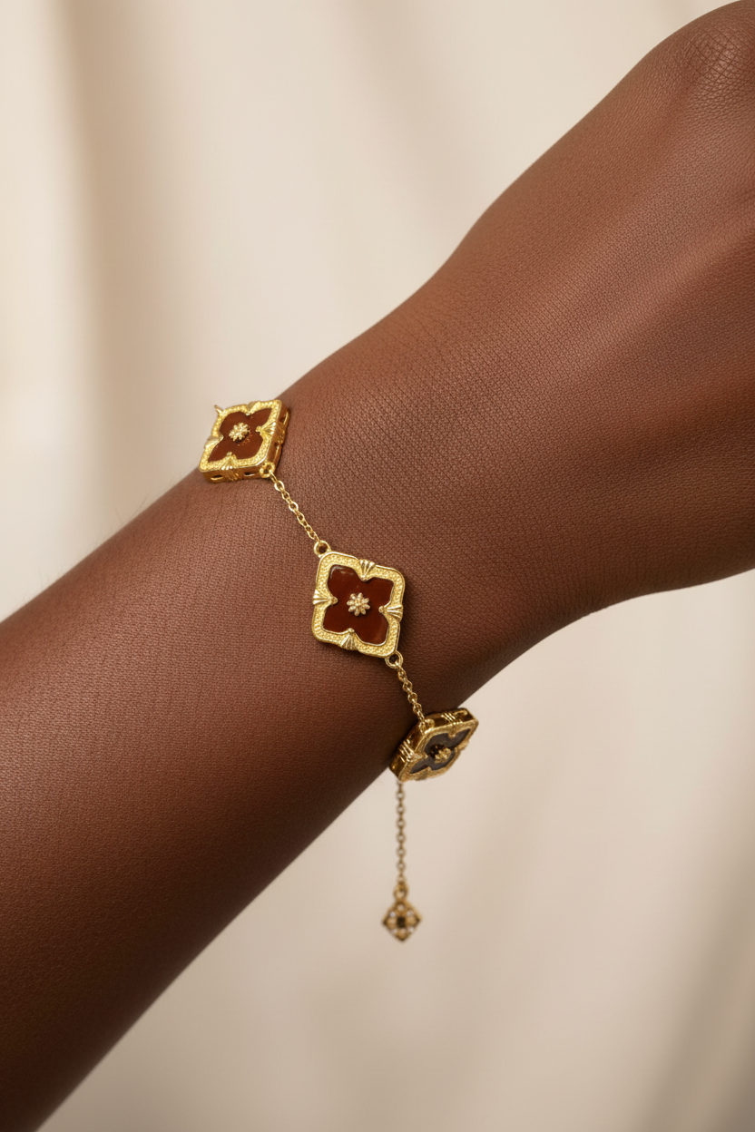 Bracelet trèfle