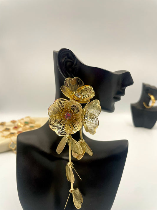 Boucles d’oreilles Flore