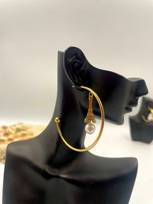 Boucles d’oreilles Paris