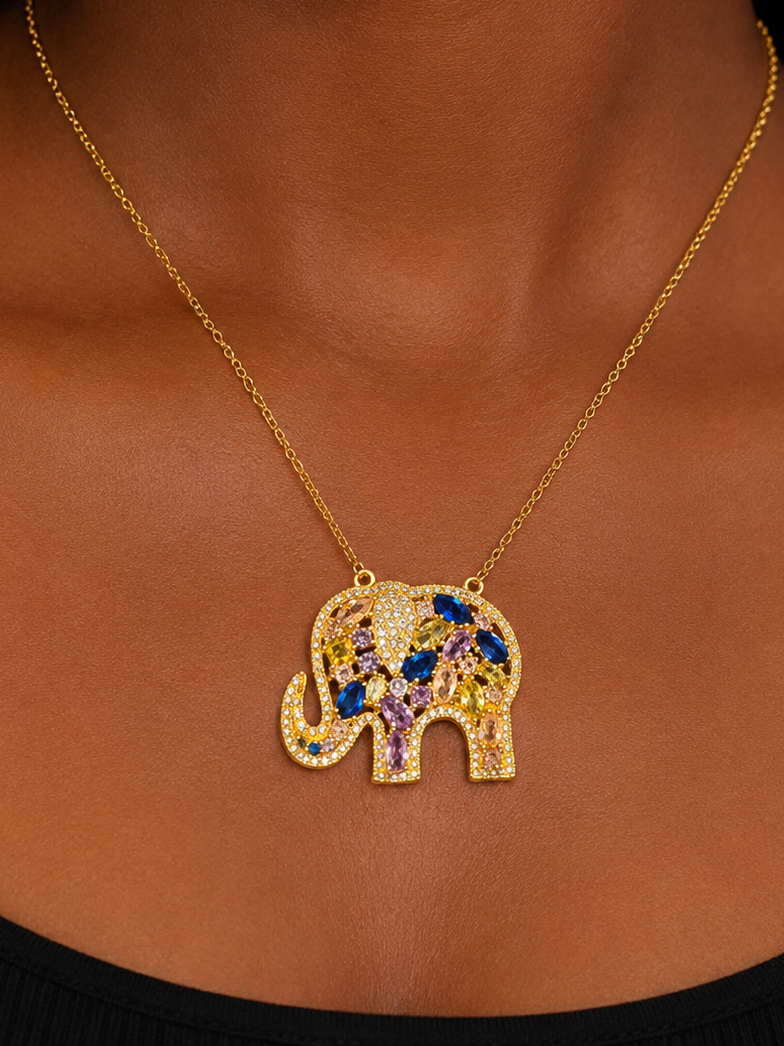 Collier Éléphant